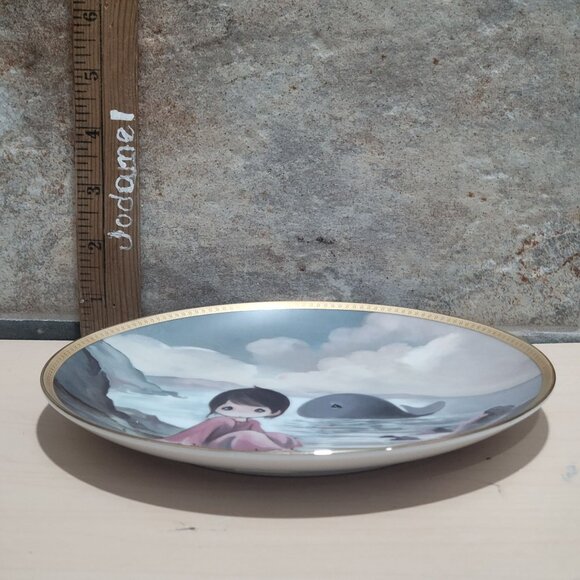 Enesco Precious Moments Jonah And The Whale Decorative Plate The Hamilton Collec - Picture 9 of 12